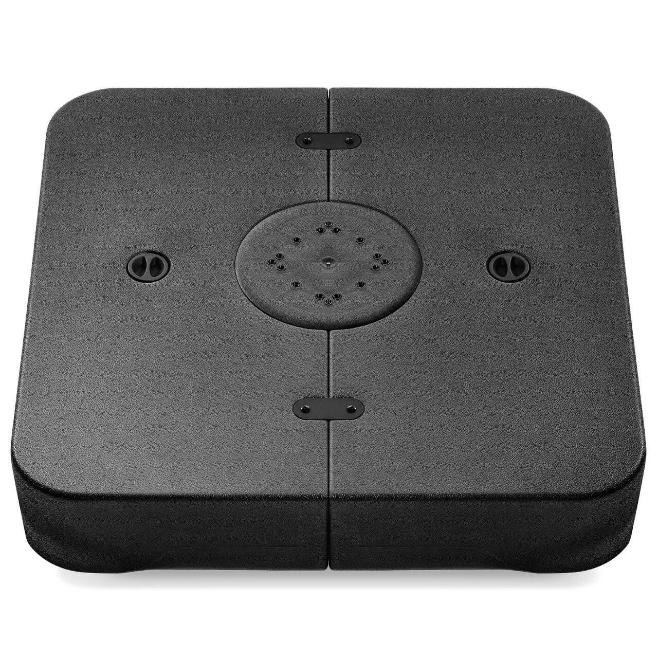 Best Choice Products 330lb Capacity Fillable Heavy-Duty Outdoor Cantilever Umbrella Base w/ Easy-Fill Spouts